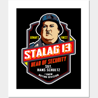 Stalag 13 Sgt. Schultz Head of Security Hogan's Heroes Posters and Art